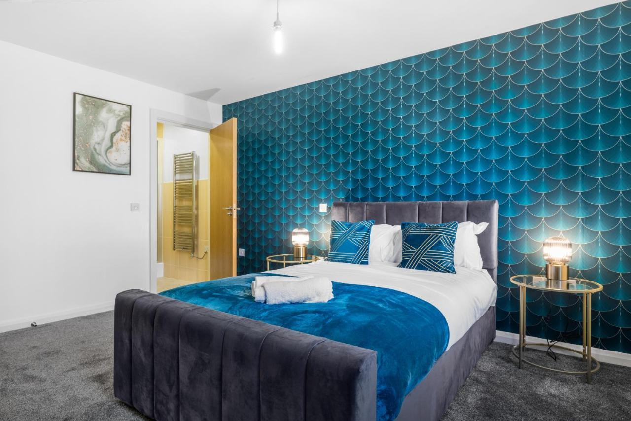 Ebra Stays - Luxury 2 Bedroom Apartment - Бірмінгем Екстер'єр фото